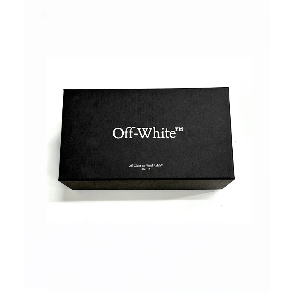 NWT Off-White Ruston Silver Aviator 62mm Sunglasses